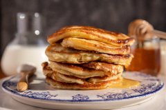 fluffy homemade pancakes